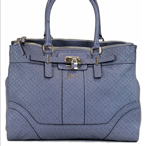 Guess Handbags - Guess / La Vida Logo Carryall in Blueberry